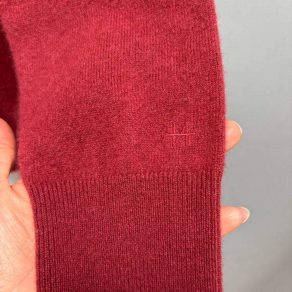 NAADAM The Original Cashmere Sweater in Burgundy / Wine M - Picture 7 of 9